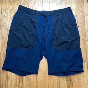 COPY - Black/Blue Lululemon Sweat shorts